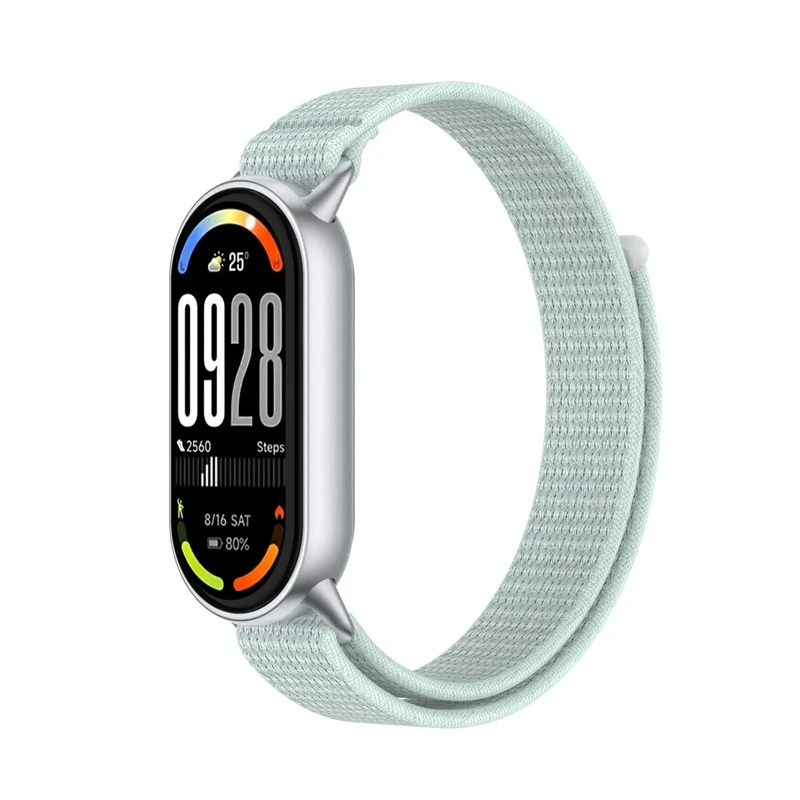 Xiaomi Smart Band 11 Modernes Nylonarmband (Cyan)