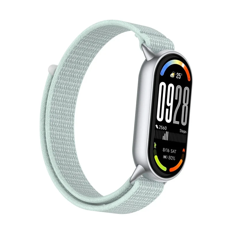Xiaomi Smart Band 11 Modernes Nylonarmband (Cyan)