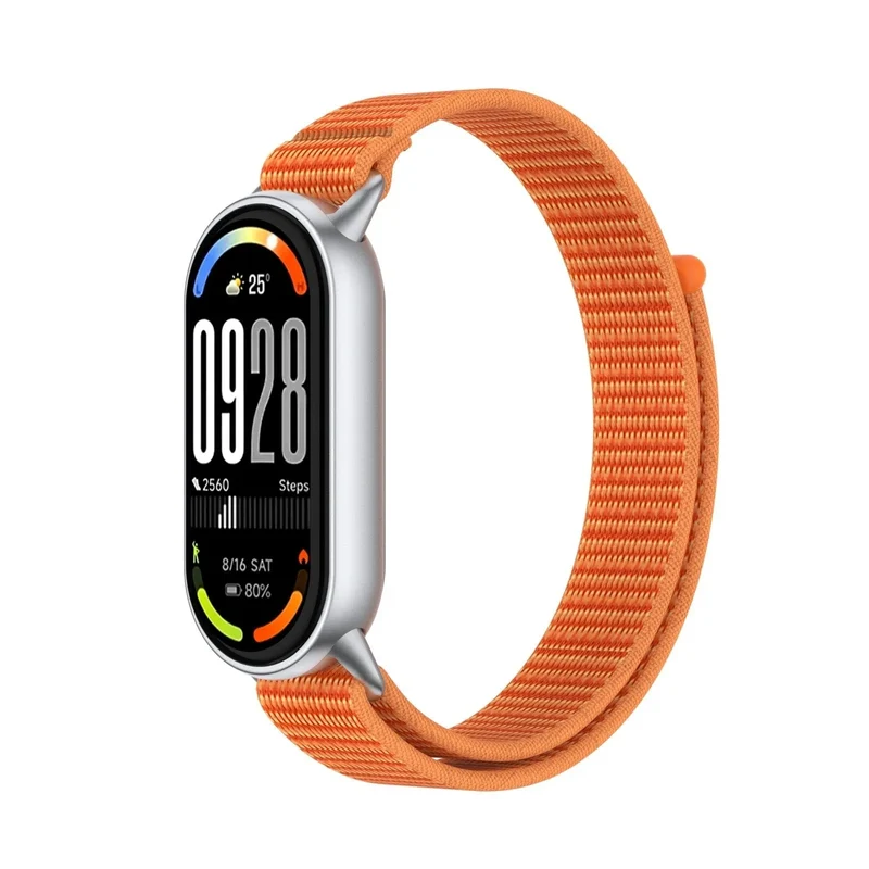 Xiaomi Smart Band 11 Modernes Nylonarmband (Orange)