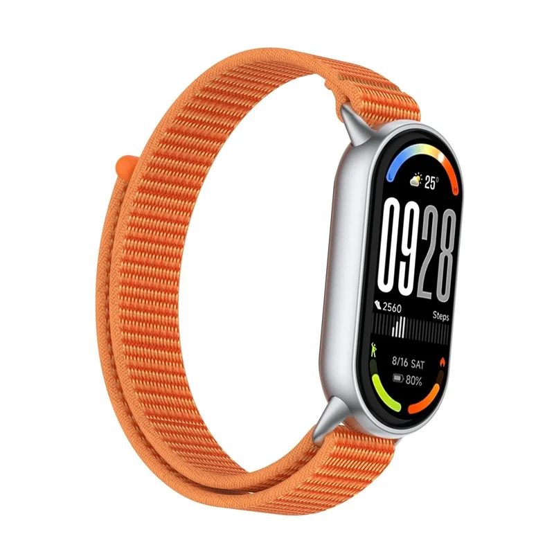 Xiaomi Smart Band 11 Modernes Nylonarmband (Orange)