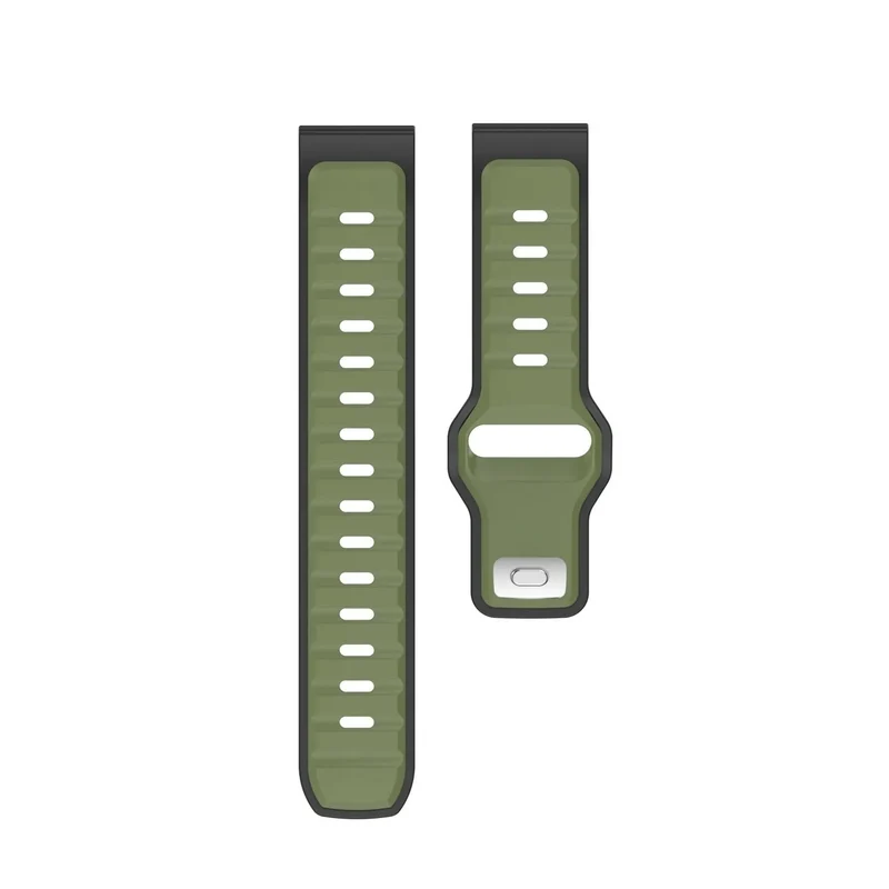 Motorola Moto Watch Ultra Outdoor Duo Silikonarmband (Grün/Schwarz)