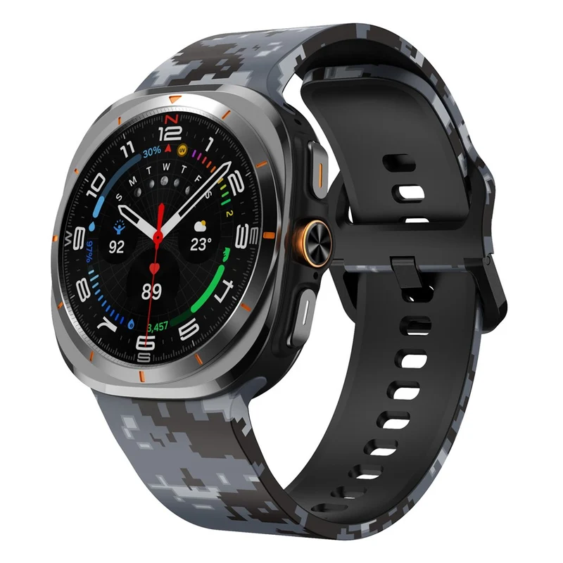 Unglaublich Modisch Samsung Galaxy Watch Ultra 47mm / Samsung Galaxy Watch Ultra (2025) 47mm Silikon Universell Armband