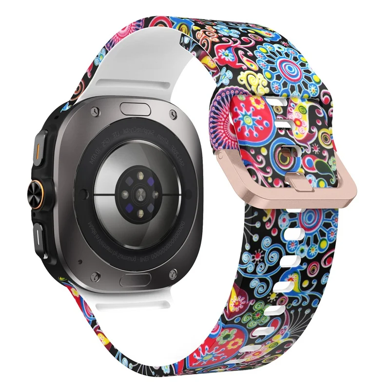 Unglaublich Modisch Samsung Galaxy Watch Ultra 47mm / Samsung Galaxy Watch Ultra (2025) 47mm Silikon Universell Armband