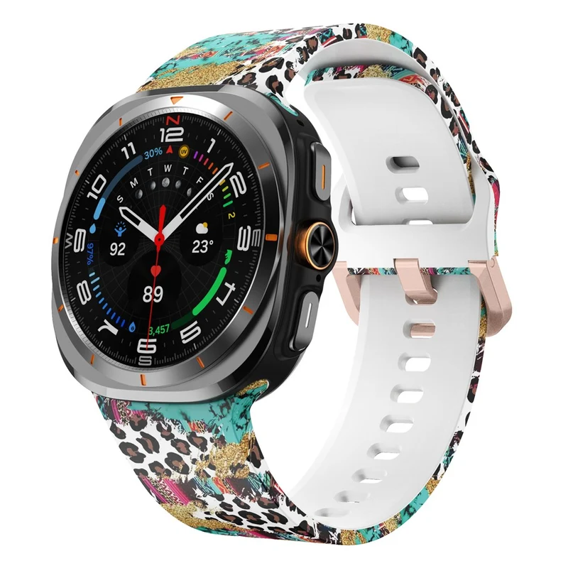 Unglaublich Modisch Samsung Galaxy Watch Ultra 47mm / Samsung Galaxy Watch Ultra (2025) 47mm Silikon Universell Armband
