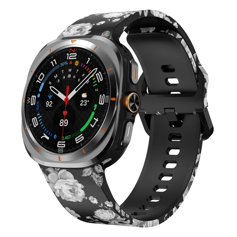 Unglaublich Modisch Samsung Galaxy Watch Ultra 47mm / Samsung Galaxy Watch Ultra (2025) 47mm Silikon Universell Armband
