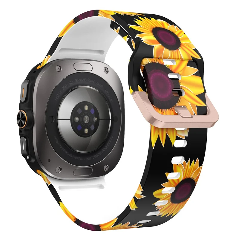 Unglaublich Modisch Samsung Galaxy Watch Ultra 47mm / Samsung Galaxy Watch Ultra (2025) 47mm Silikon Universell Armband