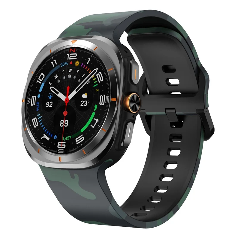 Unglaublich Modisch Samsung Galaxy Watch Ultra 47mm / Samsung Galaxy Watch Ultra (2025) 47mm Silikon Universell Armband