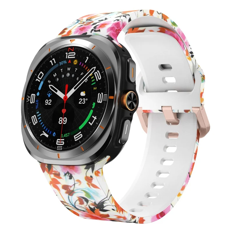 Unglaublich Modisch Samsung Galaxy Watch Ultra 47mm / Samsung Galaxy Watch Ultra (2025) 47mm Silikon Universell Armband