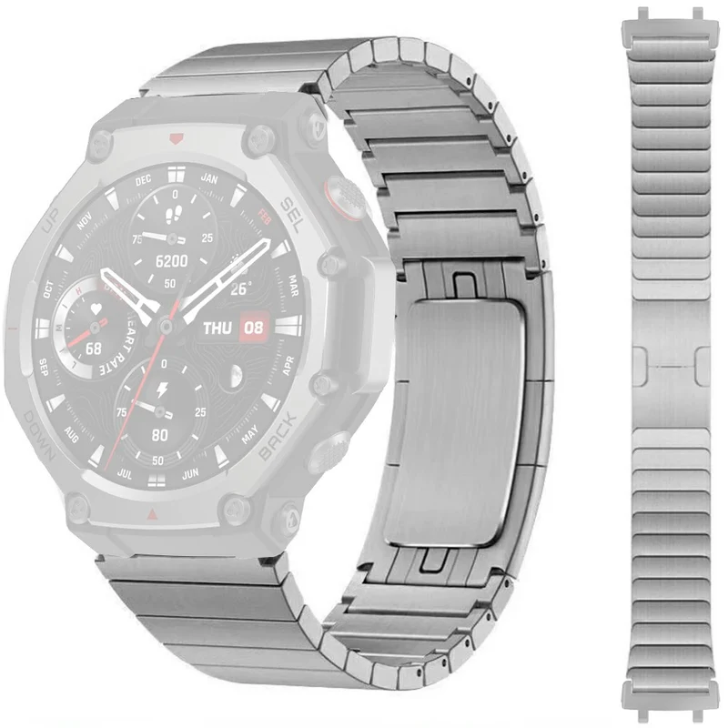 Absolut Ordentlich Amazfit T-Rex 2 Metall Armband