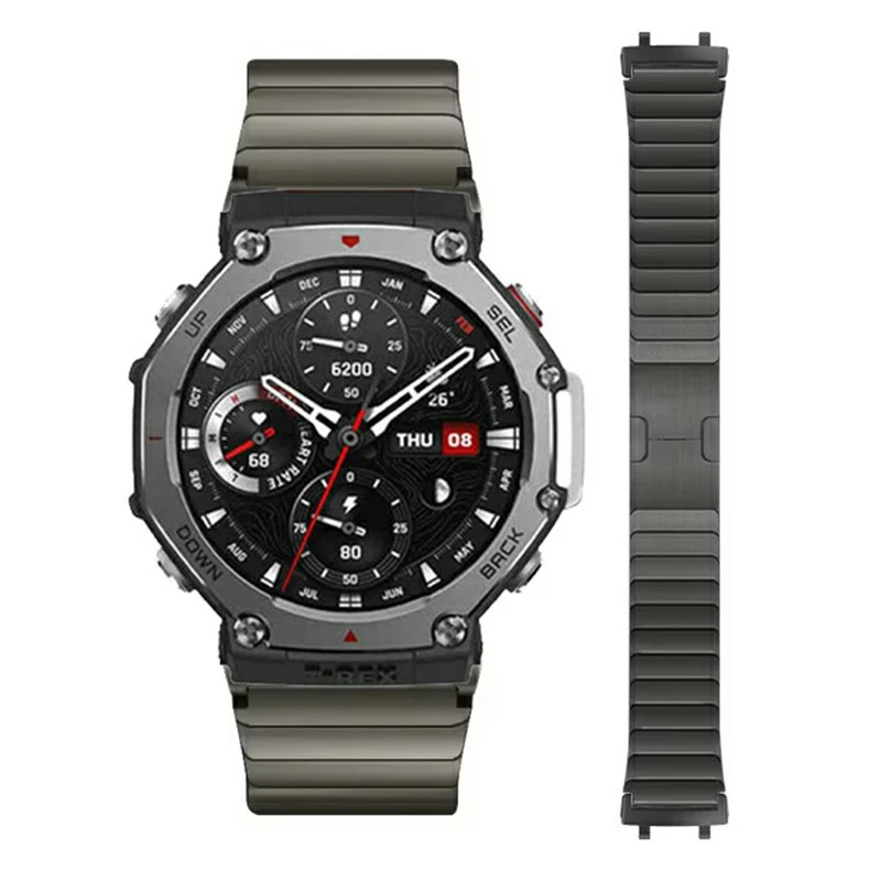 Mega Bequem Amazfit T-Rex Pro Metall Armband