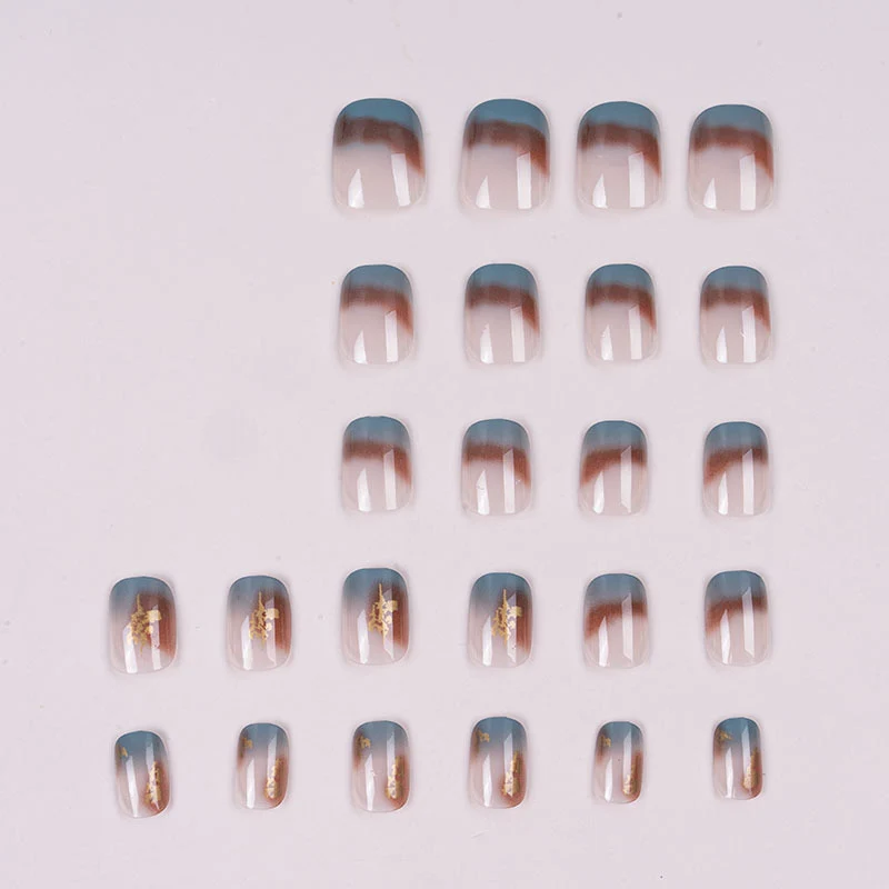 Elegante Ombre Press-On Nägel