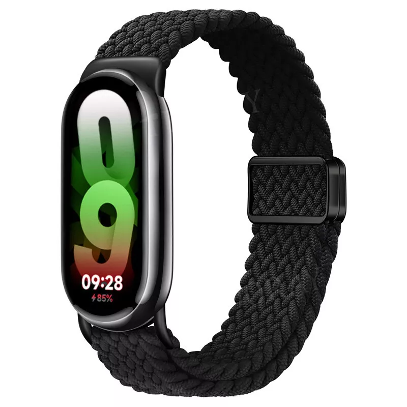 Xiaomi Smart Band 11 Magnetisches Geflochtenes Armband (Schwarz)