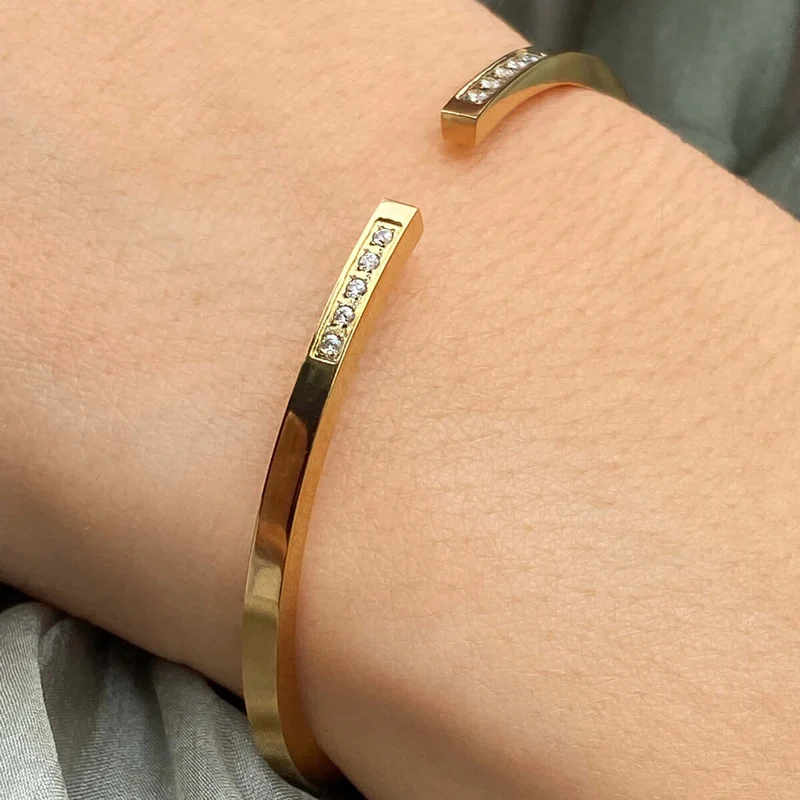 M&M Armspange Modern Glam Gold | Modell 452
