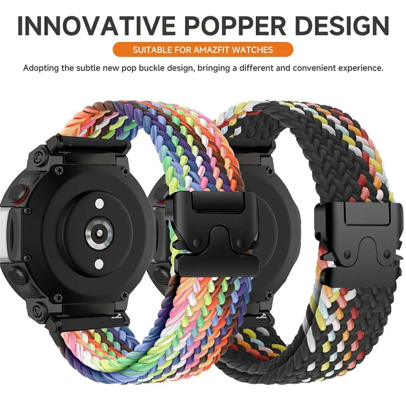 Auffallend Gut Amazfit T-Rex Pro Nylon Armband