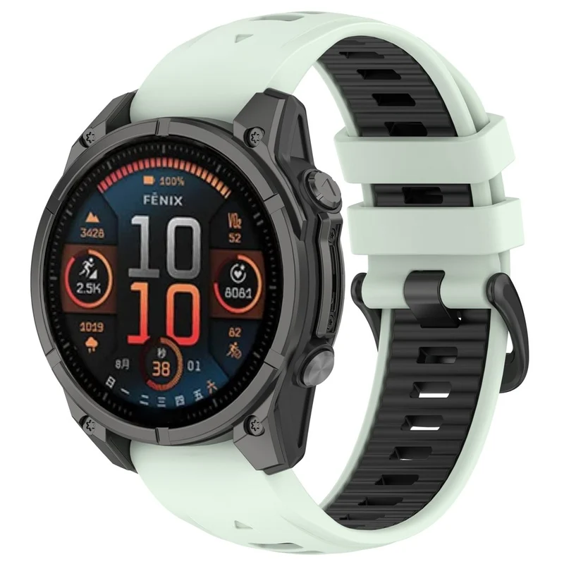 Unglaublich Widerstandsfähig Garmin Smartwatch Silikon Universell Armband