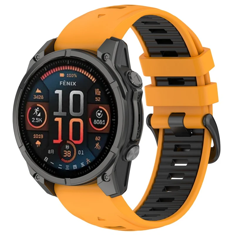 Unglaublich Widerstandsfähig Garmin Smartwatch Silikon Universell Armband