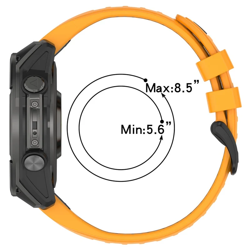 Unglaublich Widerstandsfähig Garmin Smartwatch Silikon Universell Armband