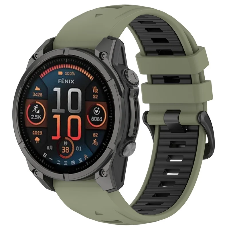 Unglaublich Widerstandsfähig Garmin Smartwatch Silikon Universell Armband