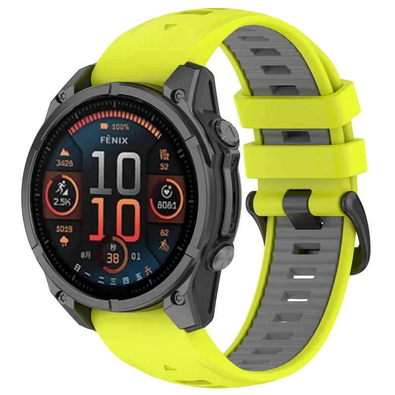 Unglaublich Widerstandsfähig Garmin Smartwatch Silikon Universell Armband