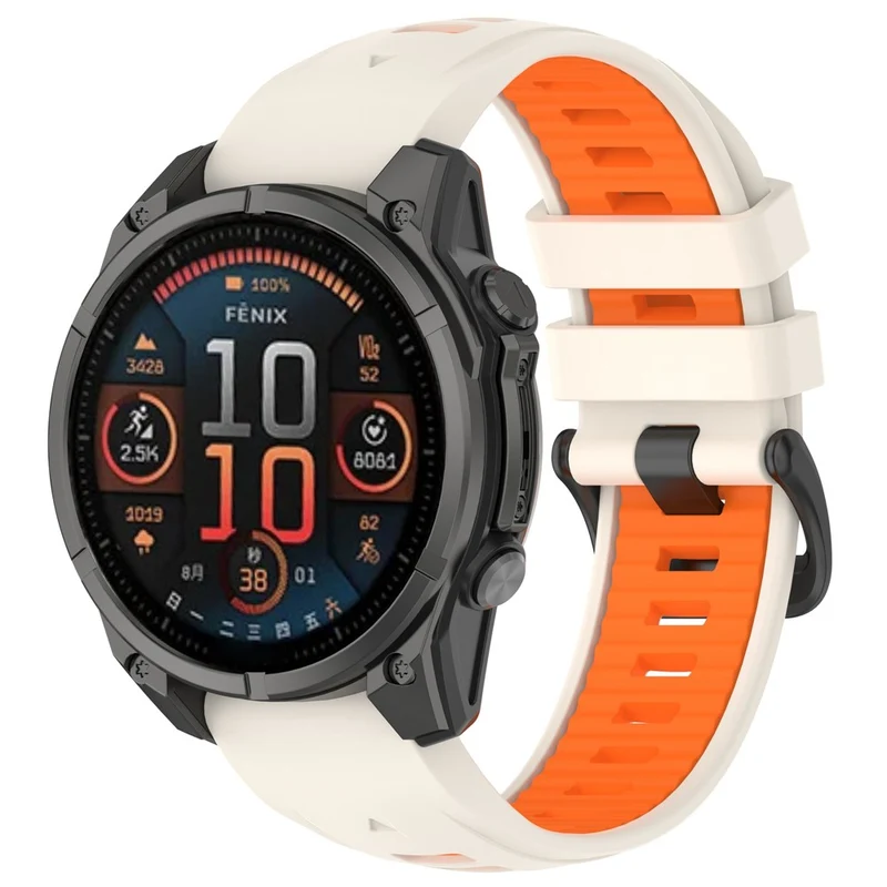 Unglaublich Widerstandsfähig Garmin Smartwatch Silikon Universell Armband