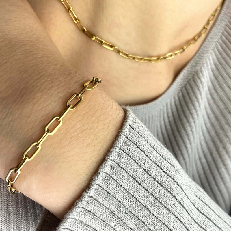 M&M Armband Fine Line Gold | Modell 442