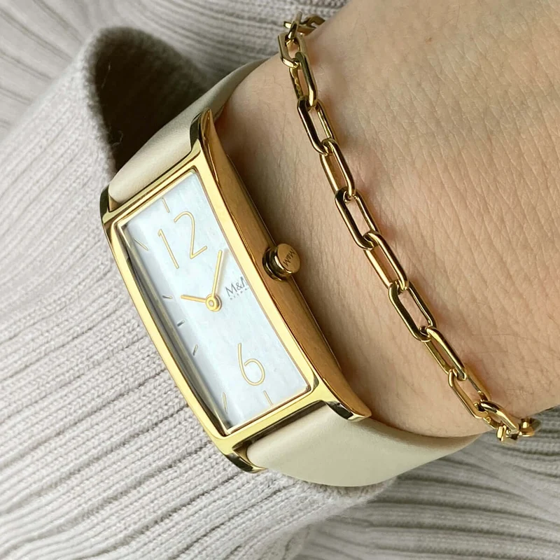 M&M Armband Fine Line Gold | Modell 442