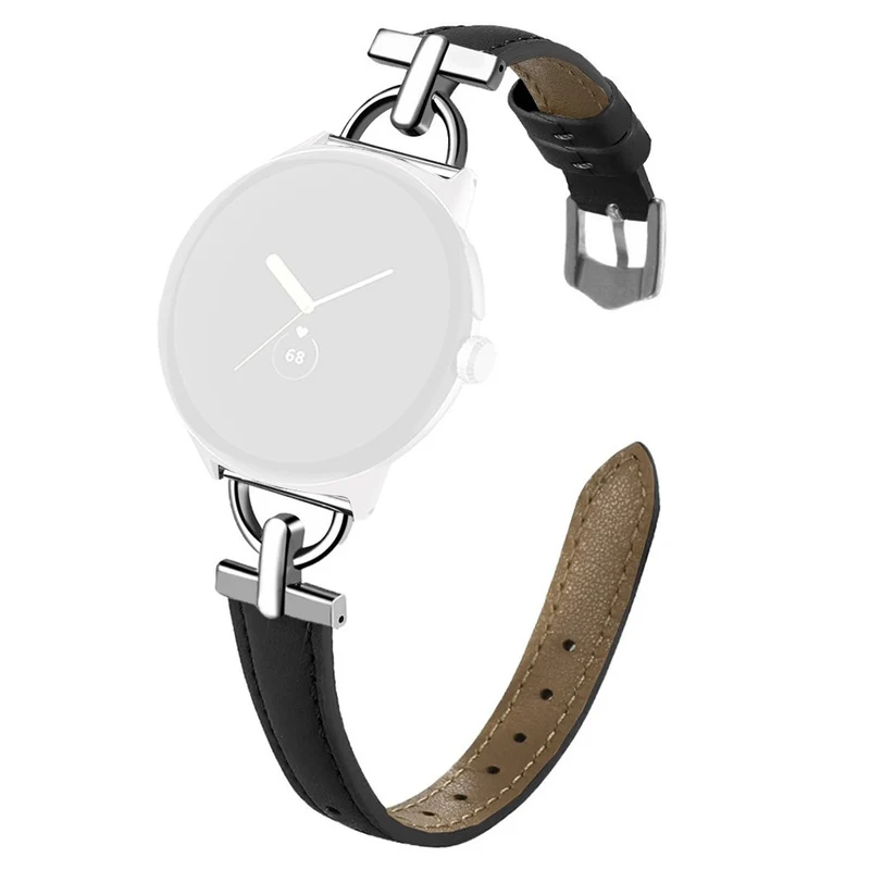 Sehr Robust Google Pixel Watch 3 41mm / Google Pixel Watch 2 Echtes Leder Universell Armband