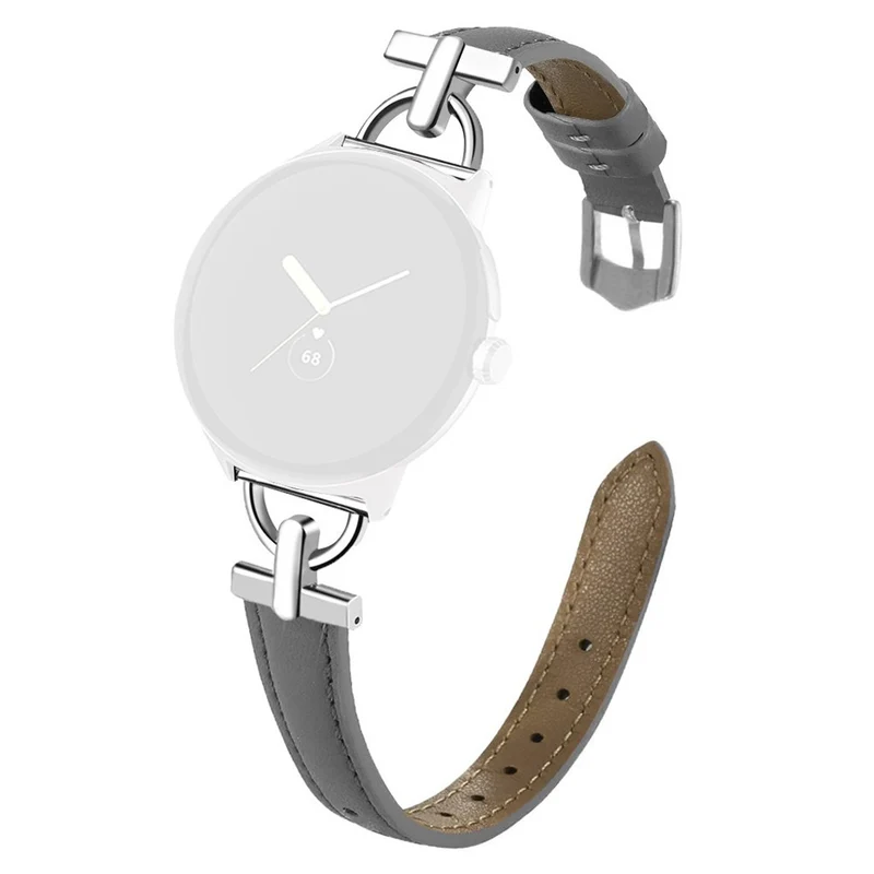 Sehr Robust Google Pixel Watch 3 41mm / Google Pixel Watch 2 Echtes Leder Universell Armband