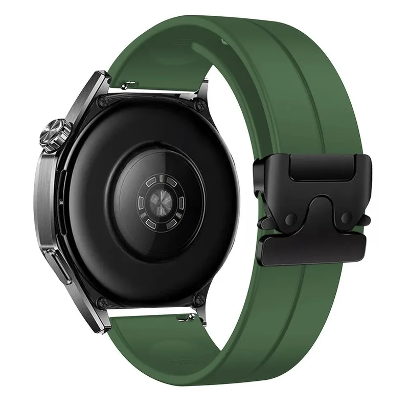 Motorola Moto Watch Ultra Silikonarmband P-Buckle (Grün)