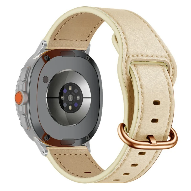 Zeitlos Samsung Galaxy Watch8 40mm / Samsung Galaxy Watch8 44mm Echtes Leder Universell Armband