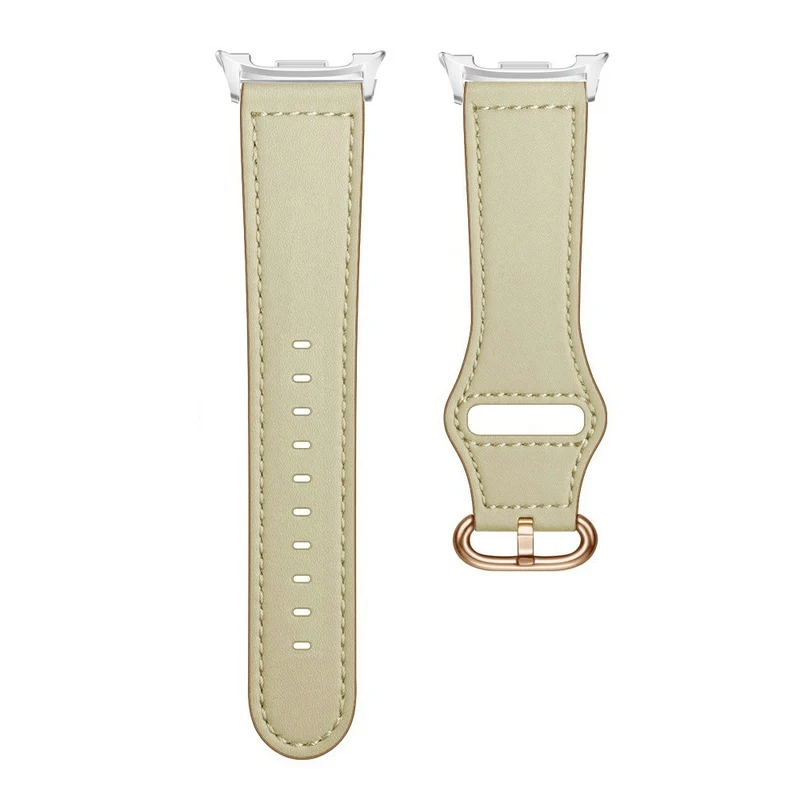 Zeitlos Samsung Galaxy Watch8 40mm / Samsung Galaxy Watch8 44mm Echtes Leder Universell Armband
