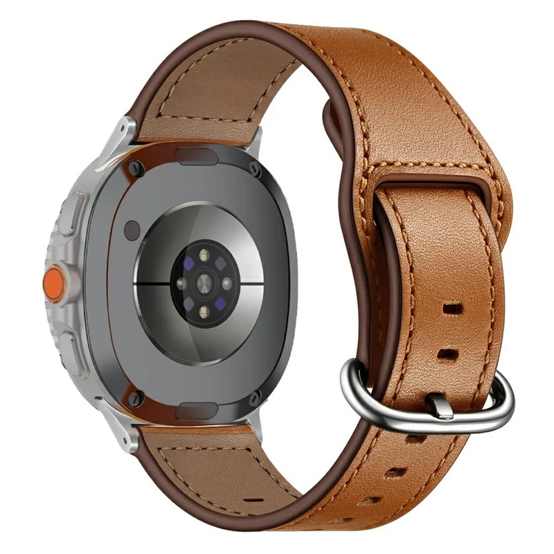 Zeitlos Samsung Galaxy Watch8 40mm / Samsung Galaxy Watch8 44mm Echtes Leder Universell Armband