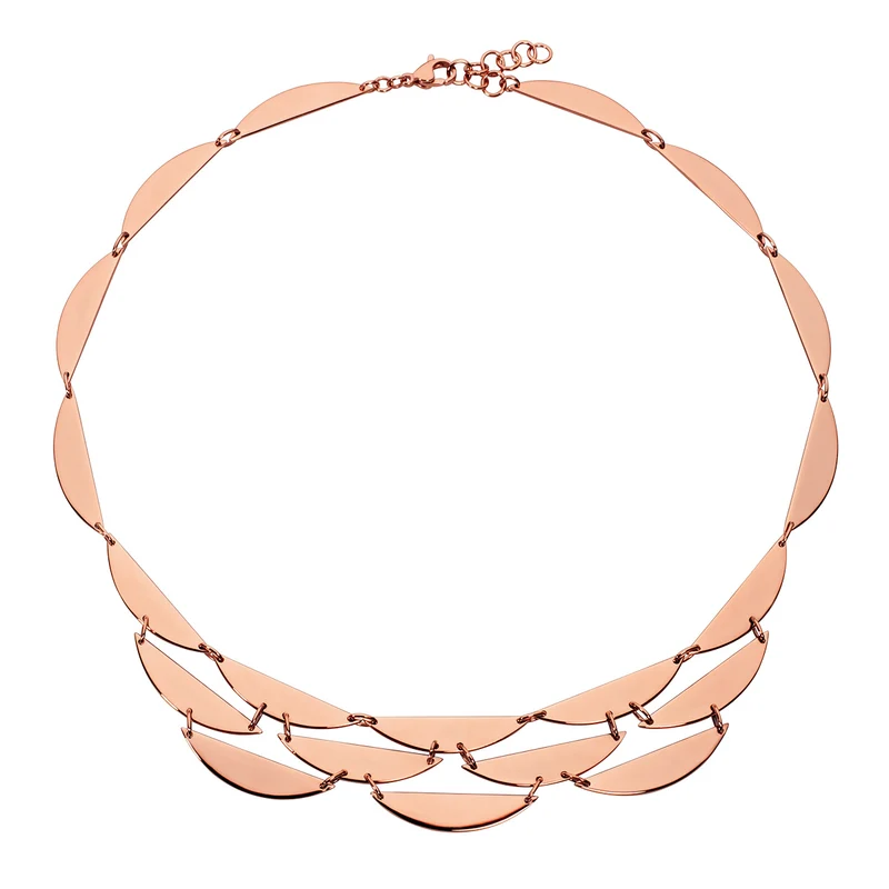 M&M Halskette New Structures Rosegold | Modell 199