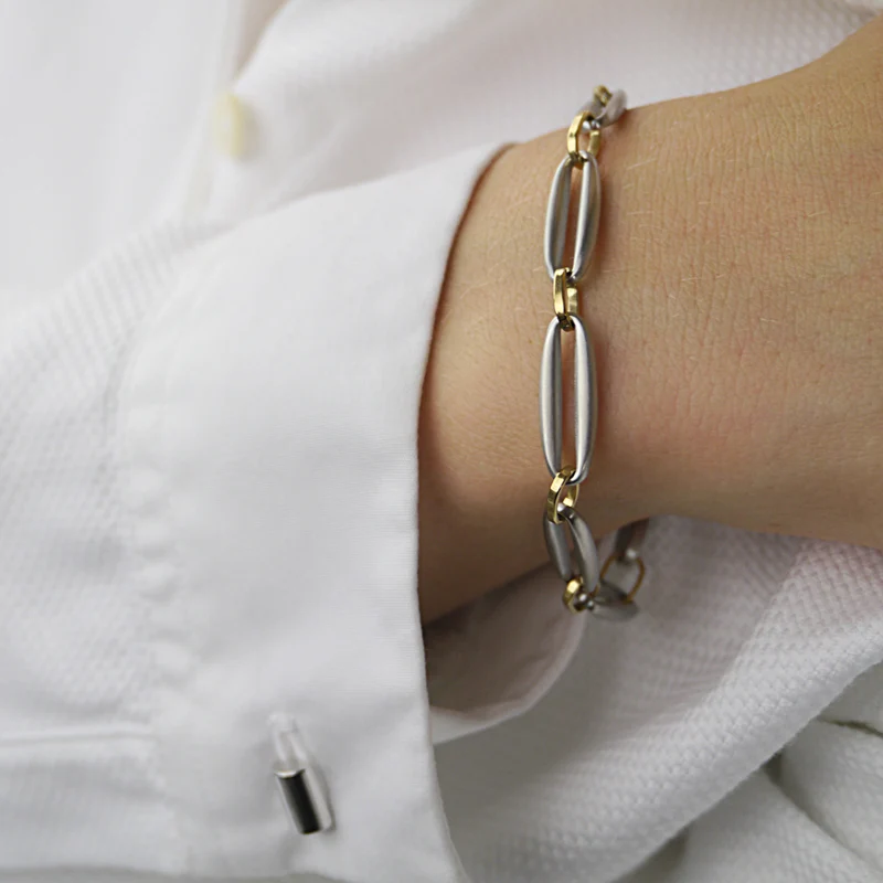 M&M Gliederarmband Oval Collection Gold | Modell 319