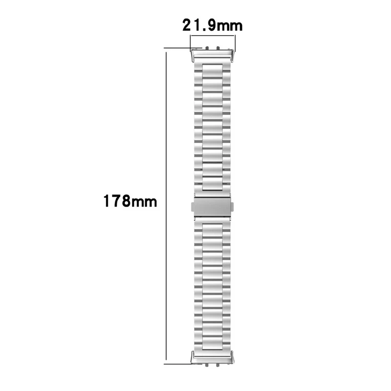 Absolut Bequem Samsung Galaxy Fit 3 Metall Armband