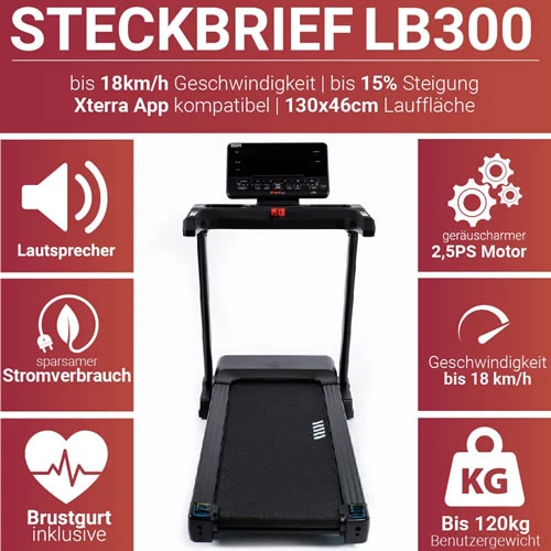 FUEL Fitness Laufband LB300