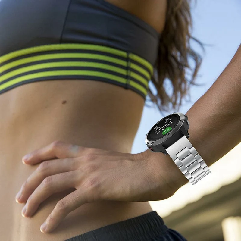 Absolut Zuverlässig Garmin Smartwatch Metall Universell Armband