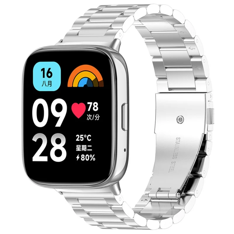 Absolut Niedlich Xiaomi Redmi Watch 3 Active / Xiaomi Redmi Watch 3 Lite Metall Universell Armband