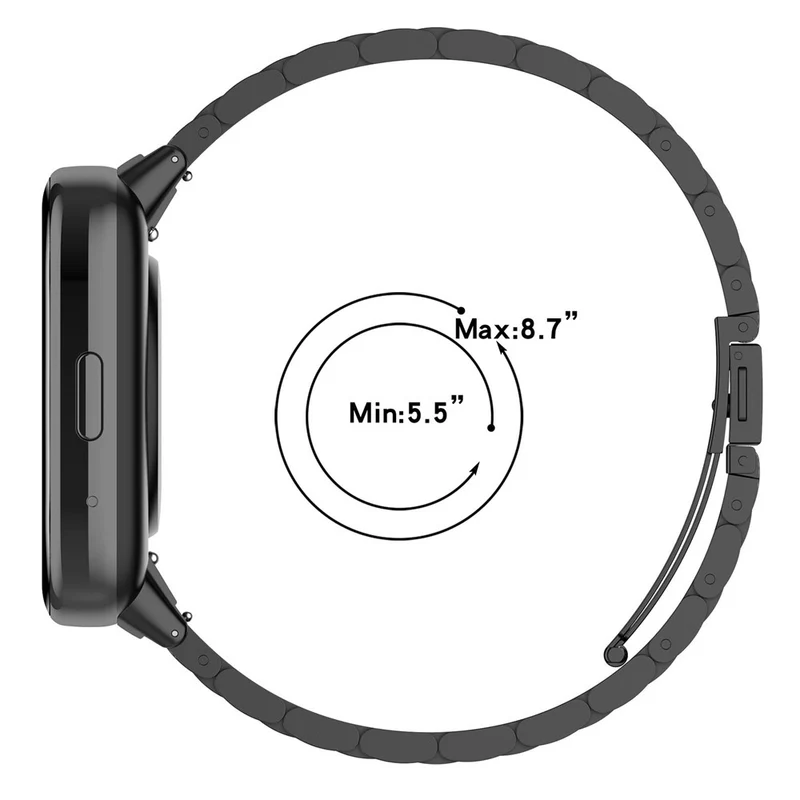 Absolut Niedlich Xiaomi Redmi Watch 3 Active / Xiaomi Redmi Watch 3 Lite Metall Universell Armband