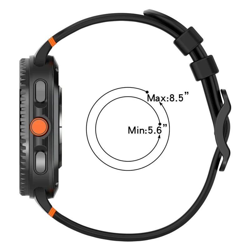 Unglaublich Angenehm Samsung Smartwatch Silikon Universell Armband