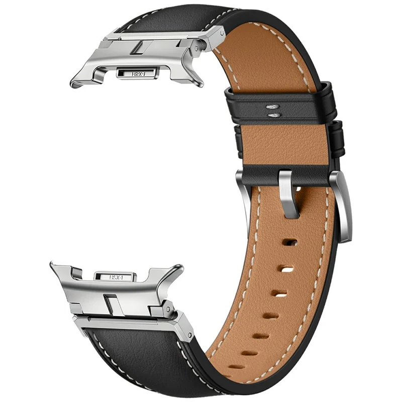 Bemerkenswert Elegant Samsung Smartwatch Echtes Leder Universell Armband