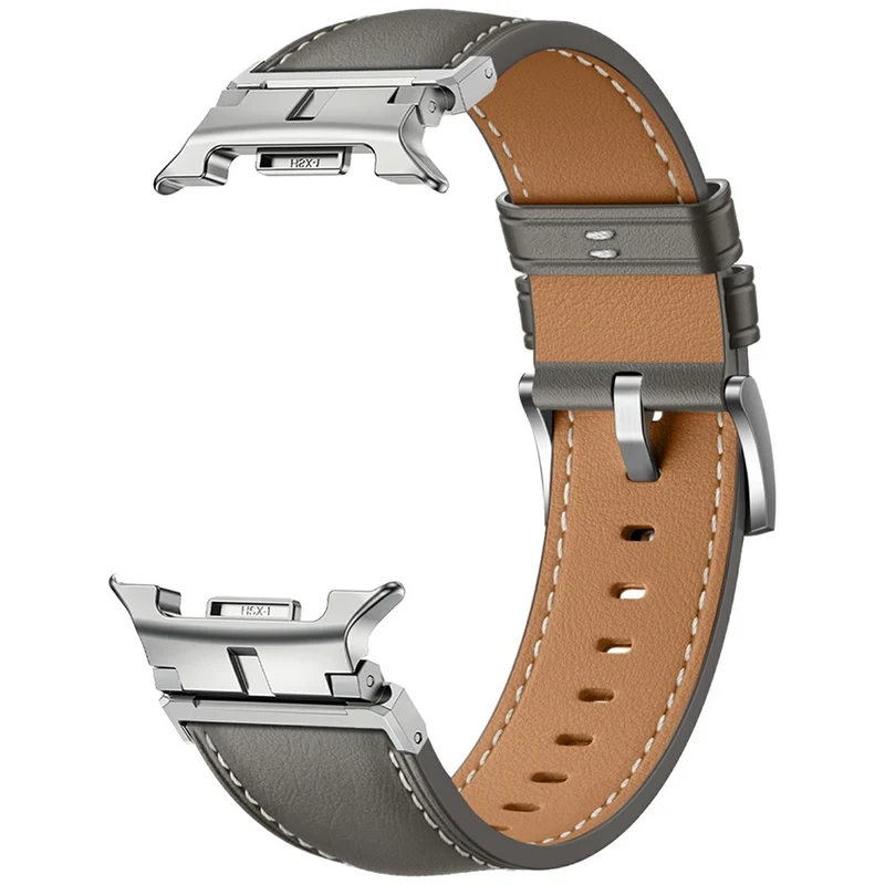 Bemerkenswert Elegant Samsung Smartwatch Echtes Leder Universell Armband