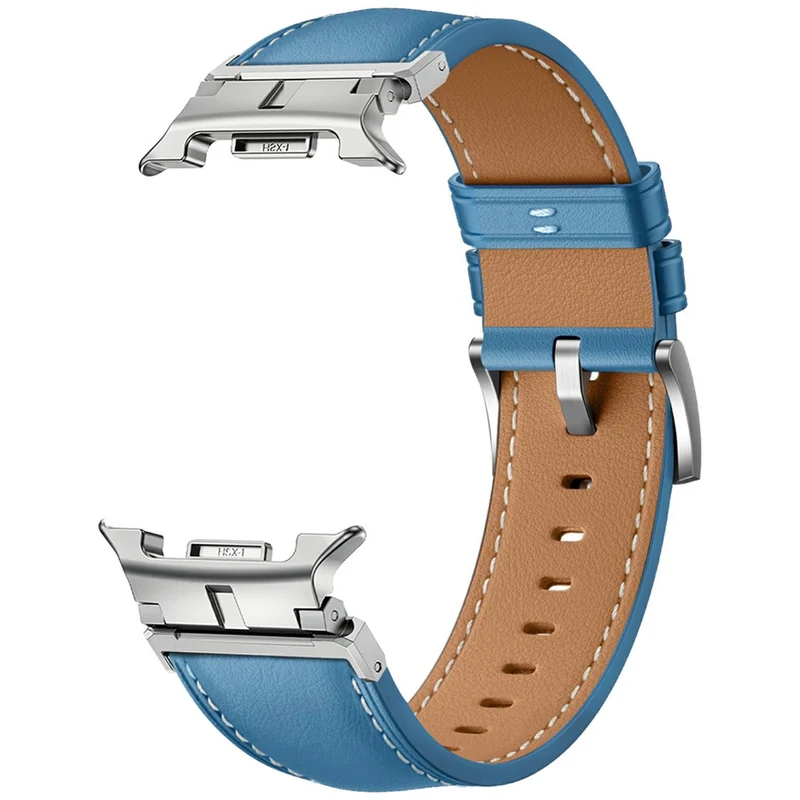 Bemerkenswert Elegant Samsung Smartwatch Echtes Leder Universell Armband