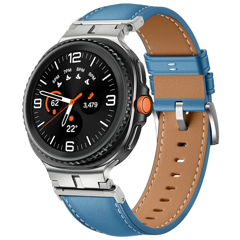 Bemerkenswert Elegant Samsung Smartwatch Echtes Leder Universell Armband