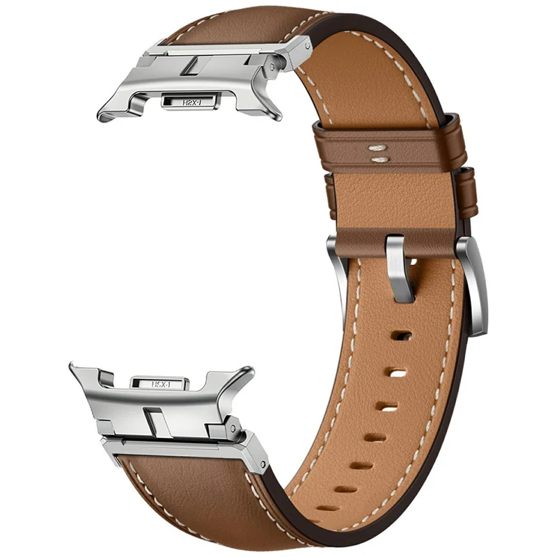 Bemerkenswert Elegant Samsung Smartwatch Echtes Leder Universell Armband