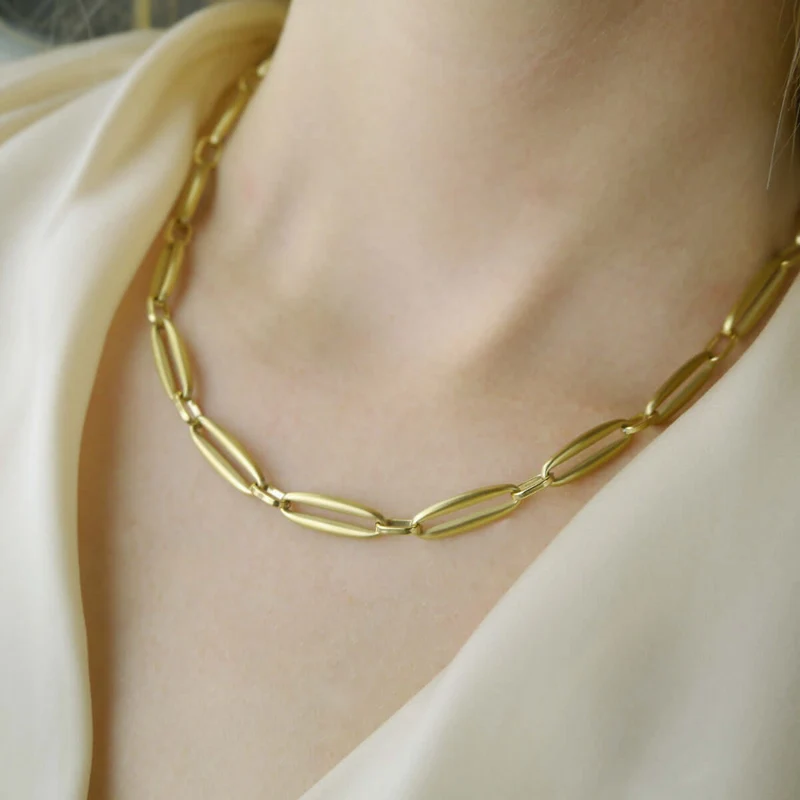 M&M Collier Oval Collection Gold | Modell 445