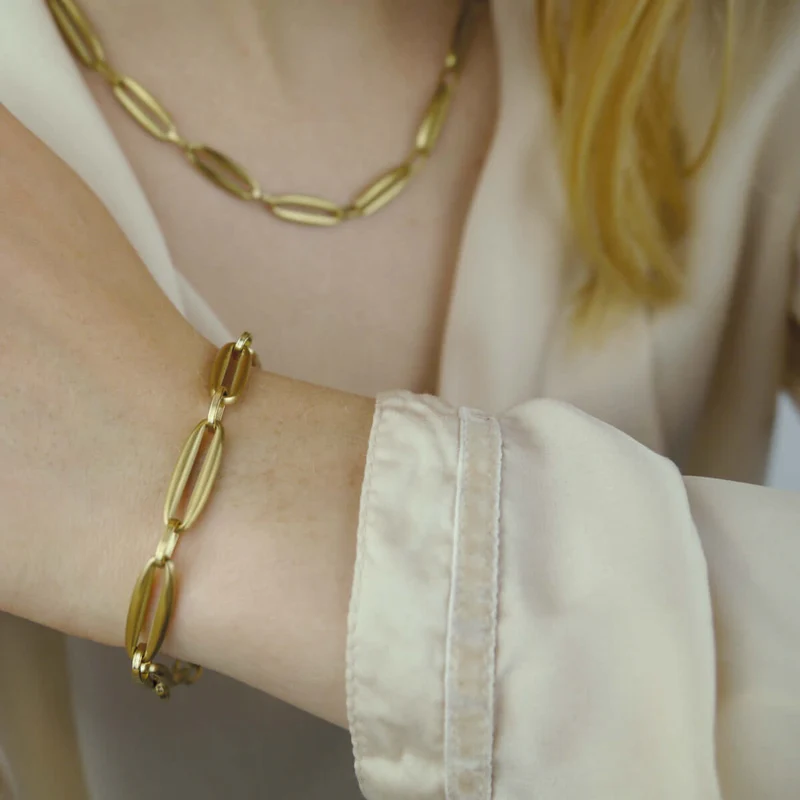 M&M Collier Oval Collection Gold | Modell 445