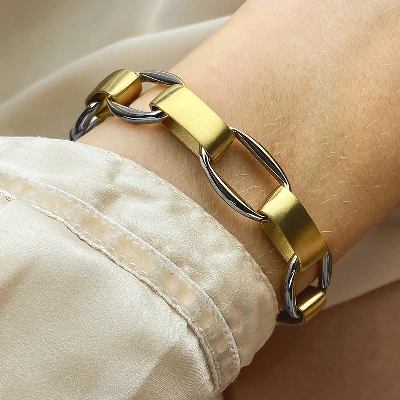 M&M Gliederarmband Pure Volume bicolor | Modell 421