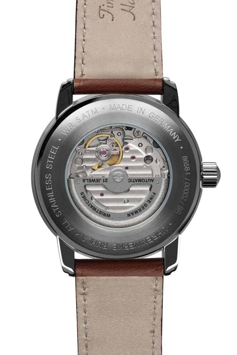 Zeppelin New Captains Line 8658-1 Herrenuhr Weiß • Automatikwerk Miyota 82S7 • Made in Germany