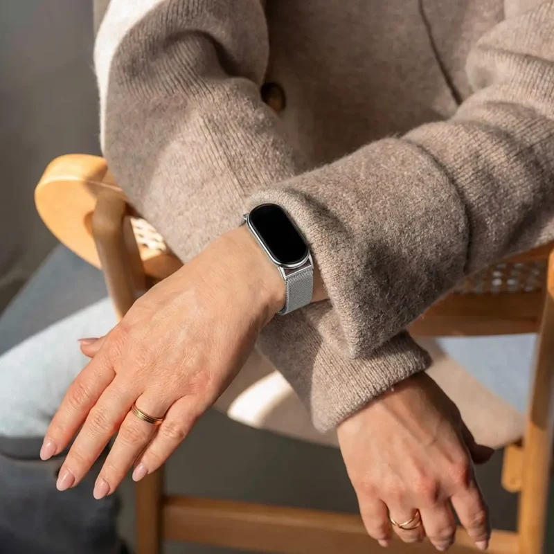Xiaomi Smart Band 11 Milanese Armband (Silber)
